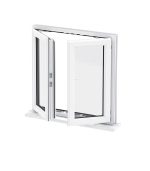 پنجره UPVC دوجداره فرانسوی